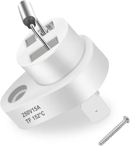 Kit de fusible térmico para calentador de piscina, 305.6 °F compatible con 005899F Raypak Zodiac R0012200 206A, 266A, 336A, 406A calentador digital
