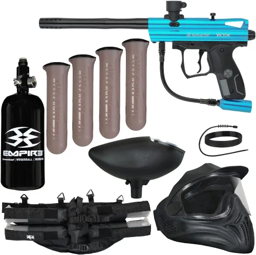 Miniatura 4 de Action Village Kingman Spyder Victor - Kit de pistola de paintball legendaria Púrpura
