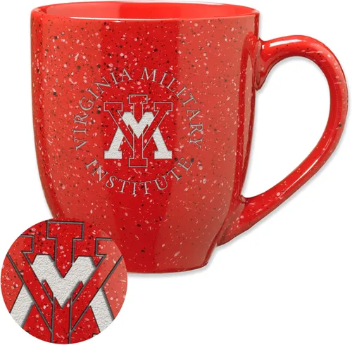 Miniatura 57 de Rico Industries NCAA Virginia Tech Hokies Maroon - Taza de café de cerámica grabada con láser, color del equipo, 16 onzas