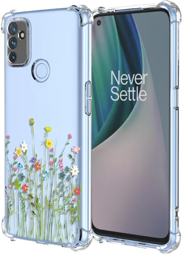 Miniatura 13 de Funda para OnePlus Nord CE 2 Lite 5G Clear Flower Phone Case Soft TPU a prueba de golpes, antiarañazos, funda protectora para 1+Nord CE2 Lite 5G