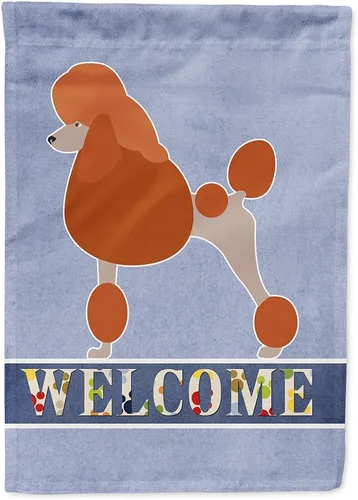 Miniatura 108 de Caroline's Treasures BB8334GF AIDI Bandera de jardín para perro de montaña del Atlas, bandera de buzón azul, bandera decorativa para patio exterior