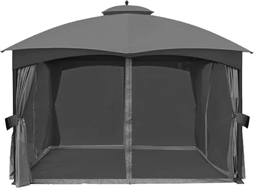 ABCCANOPY - Paredes de red de repuesto para cenador de 10' x 12' en gris