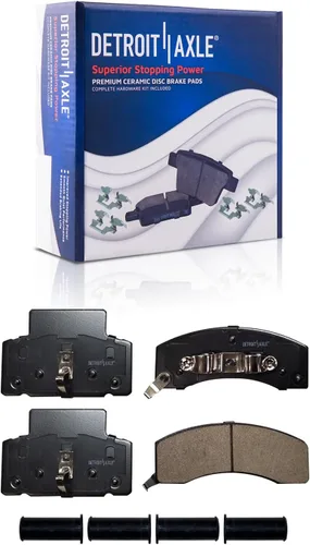 Miniatura 23 de Detroit Axle - Kit de freno delantero para Ford F-150 2010-2011, Ford Expedition Lincoln Navigator 2010-2021, repuesto de pastillas de freno