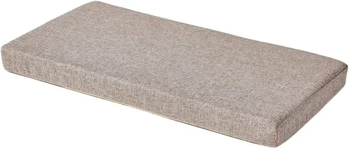 Miniatura 23 de SAMTY Almohadillas de espuma viscoelástica para silla con base de goma antideslizante, cojín de banco interior de 36 pulgadas (beige)