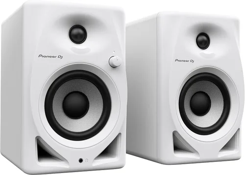 Pioneer DJ Monitor de estudio, blanco (DM-40D-W)