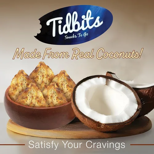 Miniatura 6 de Tidbits Snacks To Go Macarrones de vainilla – 5.25 oz. Tamaño familiar, bocadillos gourmet sin gluten, deliciosas galletas veganas sin lácteos