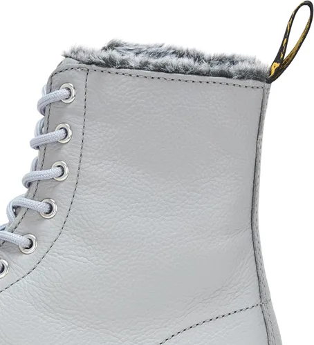 Miniatura 4 de Dr. Martens Botas de cuero Virginia con forro de piel sintética 1460 para mujer