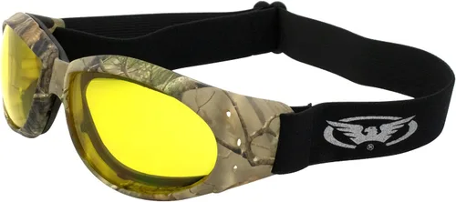 Miniatura 13 de Global Vision Eliminator Gafas Acolchadas para Motocicleta de Dirt Bike para Hombres y Mujeres (Marco Negro/Lente Ahumado)