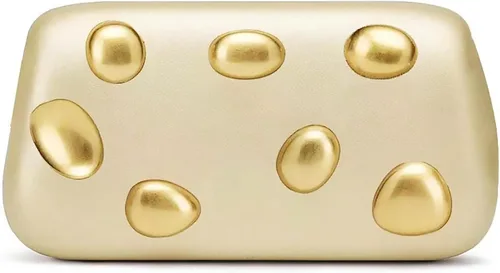 Miniatura 7 de Bolso de mano de piel sintética desmontable con cadena cruzada, bolso de noche, bolso de mano para mujer, formal, boda, fiesta, baile de graduación