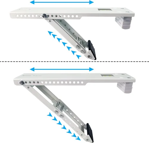 Miniatura 4 de Soporte de aire acondicionado de ventana ligero, hasta 85 libras, se adapta a unidad de A/C btu de 5K-10K