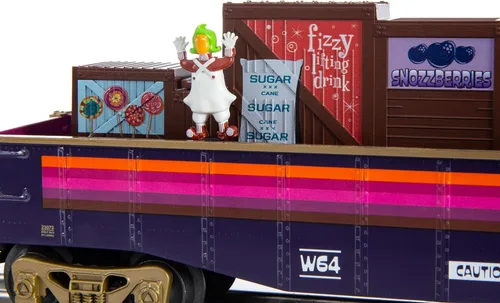 Miniatura 7 de Lionel Willy Wonka & The Chocolate Factory LionChief 5.0 - Juego de tren eléctrico de calibre O con Bluetooth y control remoto
