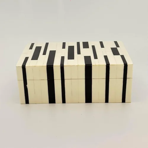 Miniatura 5 de Perilla Home Decoración del Hogar Caja de Almacenamiento Decorativa de Madera Pequeña Organizador Ikigai Herramientas Caja de Guarda Tarjetas