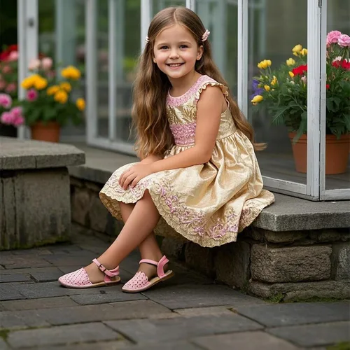 Miniatura 25 de THEE BRON Sandalias cómodas para niñas, zapatos para niños, sandalias rellenas