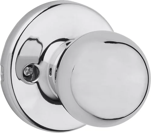 Miniatura 6 de Kwikset Pomo de puerta de entrada Polo con cerradura y llave, manija de puerta exterior con llave segura, pomo de puerta para entrada delantera