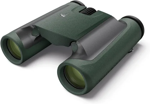 Miniatura 2 de SWAROVSKI OPTIK - Prismáticos de bolsillo de 10 x 25 CL con oculares torcidos y gran campo de visión (verde, bolsa de campo de montaña)