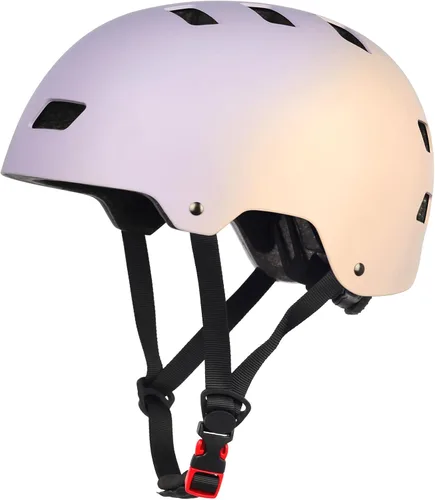 Miniatura 12 de Casco para bicicleta y patineta, ajustable y multideporte para patines y scooter, 3 tallas para adultos, jóvenes, niños y bebés Amarillo Verde