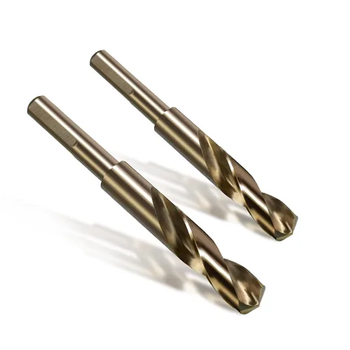 Miniatura 14 de Juego de brocas de cobalto de 1/4 de pulgada, brocas helicoidales M35 Jobber, adecuadas para perforar en metal duro, acero inoxidable, hierro