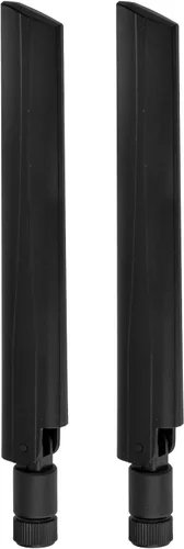 Miniatura 2 de Eightwood 5G 4G LTE GSM 3G Antena de banda ancha omnidireccional SMA Macho Antena 2-Pack para CPE Router Mobile Hotspot Wireless Home Phone Modem