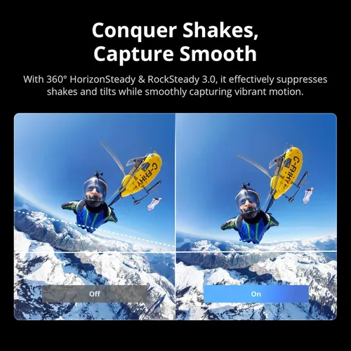 Miniatura 8 de DJI Osmo 360 Camera Adventure Combo, cámara de acción impermeable 8K 360° con imagen 360° de sensor de 1 pulgada, duración extendida de batería