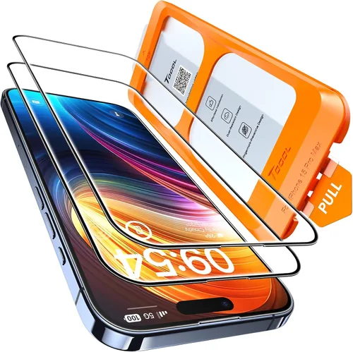 Miniatura 23 de TOCOL - 2 unidades de protector de pantalla para iPhone SE 3/2 (Edición 2022/2020), iPhone 8/7, iPhone 6s/6 de 4.7 pulgadas, instalación instantánea