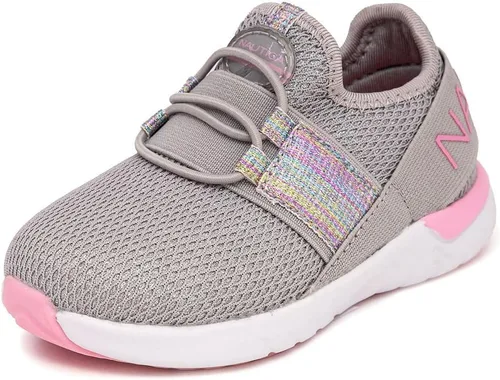Nautica Tenis deportivos para correr para niños y niñas, color NeaveKappil