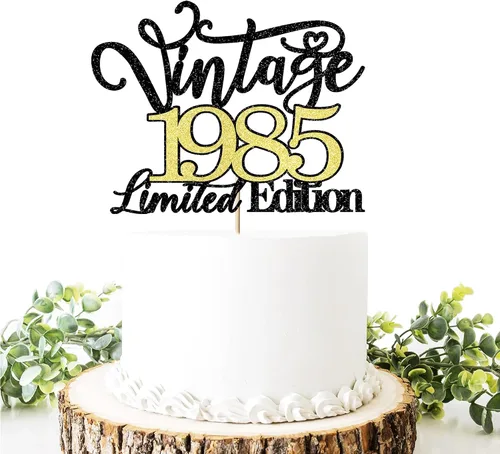 Miniatura 39 de Legend since 1973 - Decoración para pastel de cumpleaños número 53, decoración de pastel de feliz cumpleaños para hombres y mujeres de 53 años