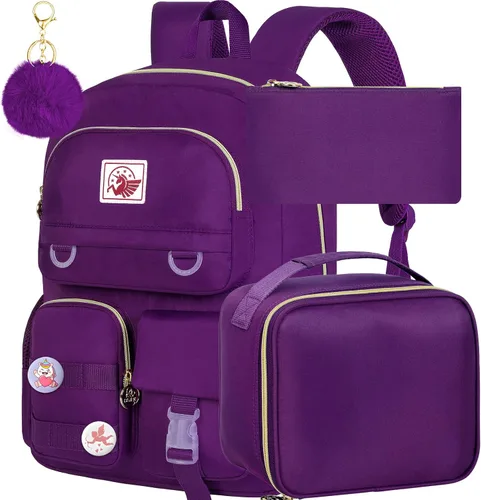 Miniatura 10 de WZLVO Mochila para laptop para niñas y mujeres, 15.6 pulgadas, bonita estética, resistente al agua, antirrobo, para la escuela universitaria