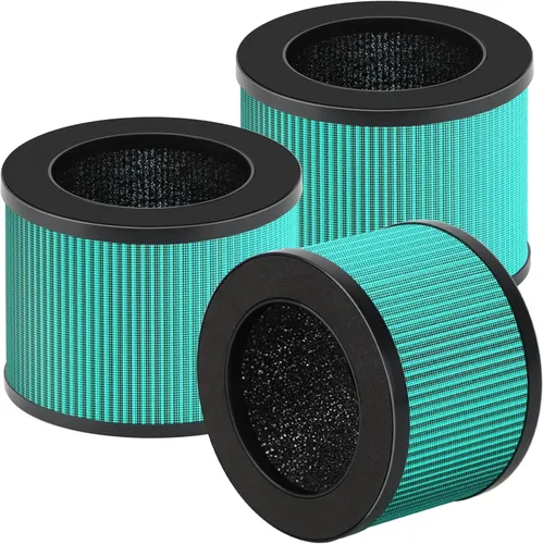 Miniatura 11 de MK06 MK01 Filtro de aire de repuesto compatible con purificador de aire MK01 MK06, filtro de aire HEPA 4 en 1 para Tolife TZ-K1, FreAire KN-6391
