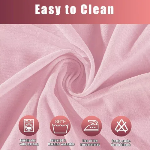 Miniatura 9 de SARAFLORA Paquete de 2 fundas para silla de oficina, funda elástica para silla de escritorio, funda extraíble para silla de computadora para silla