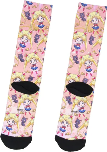 Miniatura 2 de Bioworld Sailor Moon Sublimated Crew Socks