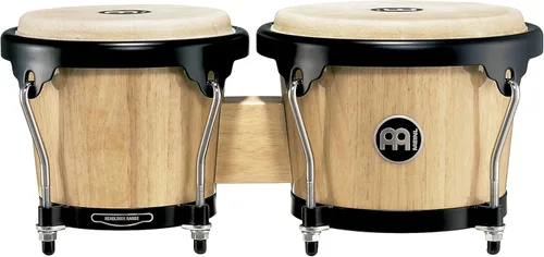 Miniatura 4 de Meinl Percussion HB100SNT-M bongós de madera natural de 6 3/4 y 8 pulgadas, Natural