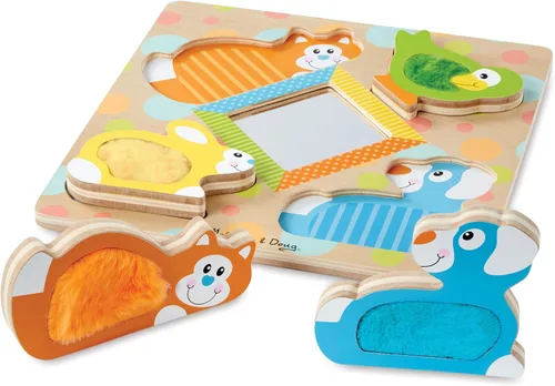 Miniatura 4 de Melissa & Doug First Play - rompecabezas de madera, Estándar, Multicolor