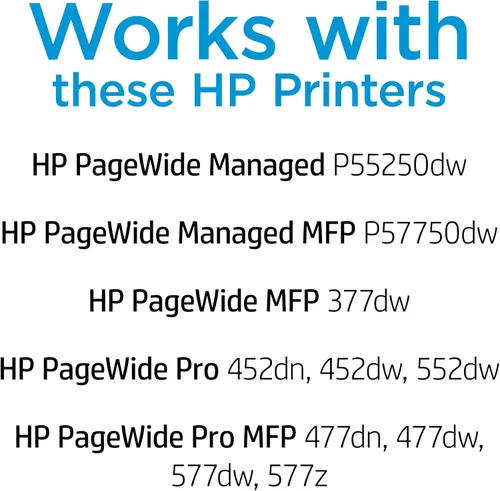 Miniatura 2 de HP 972A, cartucho negro original de ancho de página F6T80AN
