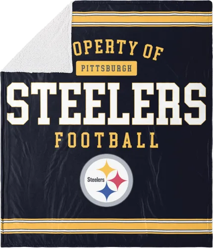 Miniatura 34 de FOCO NFL - Manta de felpa sherpa unisex para adultos, con logotipo de equipo de la NFL, 60 x 70 pulgadas