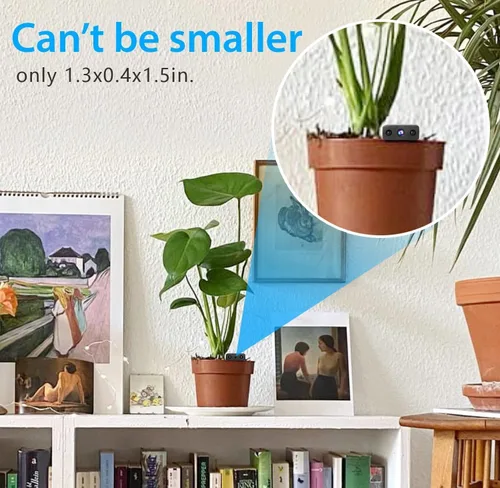 Miniatura 6 de Cámara inalámbrica WiFi con batería, cámara inalámbrica HD1080P para seguridad del hogar, cámara para mascotas, monitor de bebé