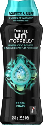 Miniatura 33 de Downy Unstopables - Perlas potenciadoras de aroma para lavar la ropa, frescas, 18.2 onzas