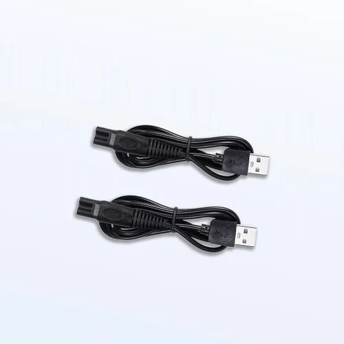 Miniatura 5 de Qjin Cable de carga USB-A para Philips Norelco 2400, 3600 y MG5910 MG7910 MG7975 MG9510 MG9522 MG9575 - OneBlade QP1424 QP2724 QP2834 QP4530 QP4530
