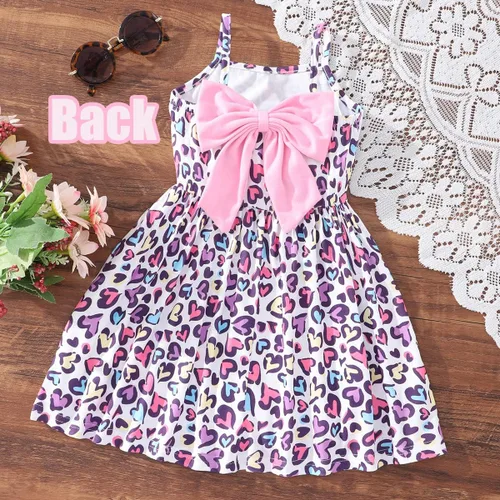 Miniatura 9 de Vestido de verano para niños pequeños, con diseño de dinosaurio, sin espalda, con lazo, vestido de playa de cumpleaños