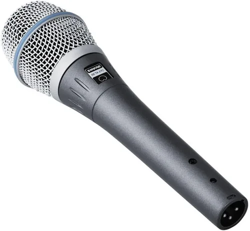 Miniatura 3 de Micrófono condensador SHURE para manejar aplicaciones vocales, Gris