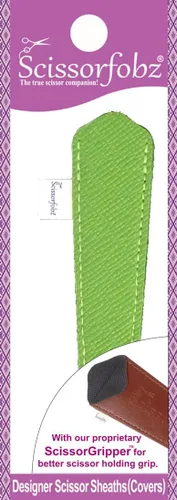 Miniatura 5 de Fundas protectoras para tijeras de diseño, para pequeñas tijeras de bordado, color verde mar, #SS-7
