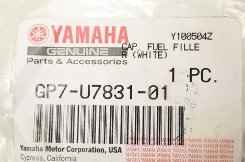 Miniatura 3 de YAMAHA GP7-U7831-01-00 Tapa, llenadora de combustible