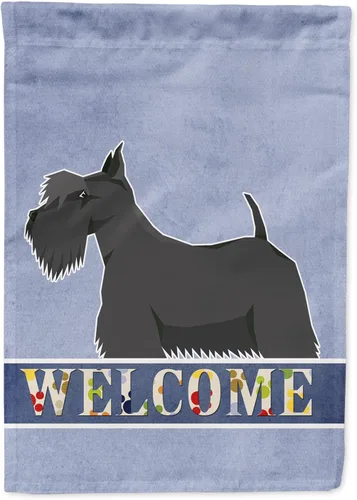 Miniatura 117 de Caroline's Treasures CK3704GF Bandera de jardín de bienvenida de Akita Shepherd Black and Tan - Bandera decorativa para patio exterior, patio