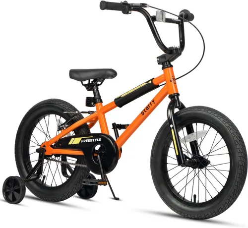 Miniatura 24 de cubsala Bicicleta para niños de 12, 14, 16, 18 pulgadas, estilo BMX, con ruedas de entrenamiento, freno para niños de 2 a 10 años, varios