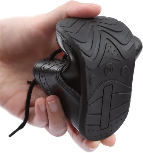 Miniatura 5 de AGJ Zapatos de vestir Oxford para bebés, niños y niñas, de piel sintética, suela suave, zapatos antideslizantes para caminar y bodas