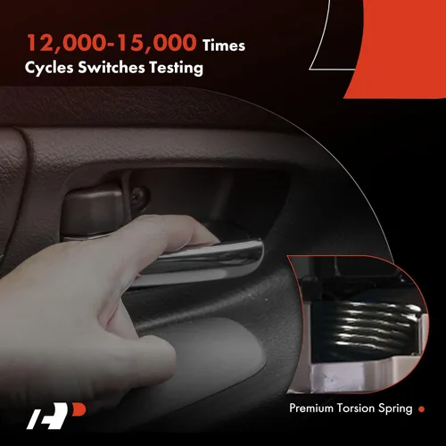 Miniatura 5 de A-Premium Manija de puerta interior delantera izquierda del lado del conductor compatible con Toyota Solara 2004 2005 2006 2007 2008, beige