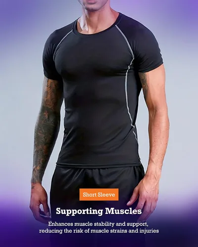 Miniatura 3 de BOOMCOOL 5PCS Gym Clothes for Men Workout Sets