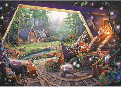 Miniatura 16 de MIGHTYPRINT Disney – La Bella Durmiente – Princesa Aurora y el Príncipe Felipe – Arte de pared duradero de 24 x 17 pulgadas – No hecho de papel
