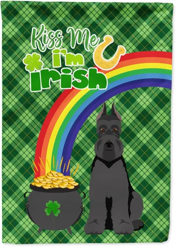 Miniatura 73 de Caroline's Treasures WDK4731GF - Bandera decorativa para jardín del día de San Patricio, color negro y tostado, Airedale Terrier, para jardín