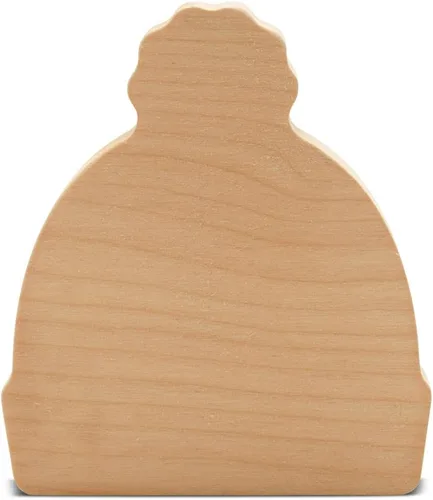 Miniatura 15 de Guante grueso de 4 pulgadas, paquete de 10 bandejas escalonadas de Navidad para decoración de tablón de anuncios y manualidades de invierno, por