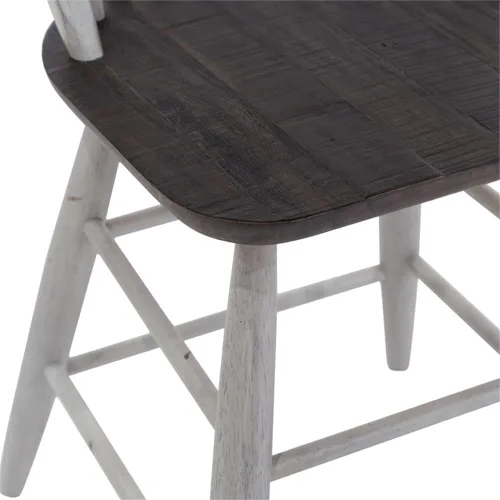 Miniatura 6 de Liberty Furniture INDUSTRIES Farmhouse Windsor - Juego de 2 sillas de mostrador, 17 pulgadas de ancho x 22 pulgadas de profundidad x 42 pulgadas